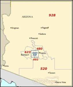 Arizona-area-codes