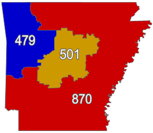 Arkansas-area-code