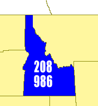 Idaho-area-code