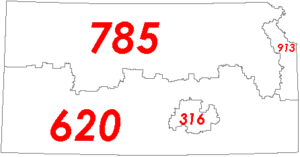 Kansas-area-code