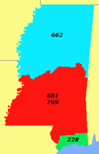 Mississippi-area-code