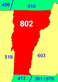 Vermont-area-code
