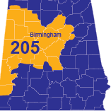 205-Area-Code